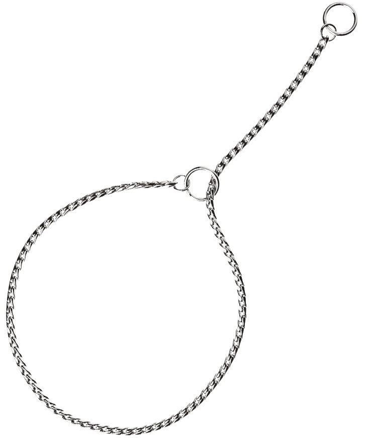 4 Mm X 65 Cm Kragen: Snake-link Edelstahl Würgehalsband Für Hunde