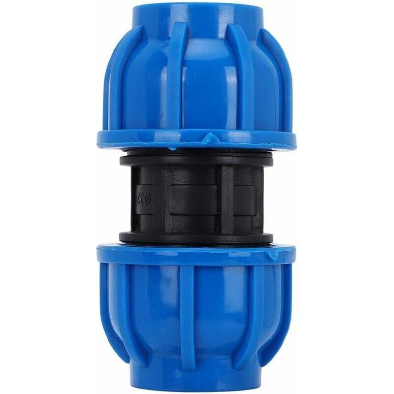 4 Stück Pe-kunststoff-geradverbinder 25 Mm Auf 25 Mm Wasserrohradapter, Gerades Verbindungsstück, Wasserrohr-schlauchverbinder
