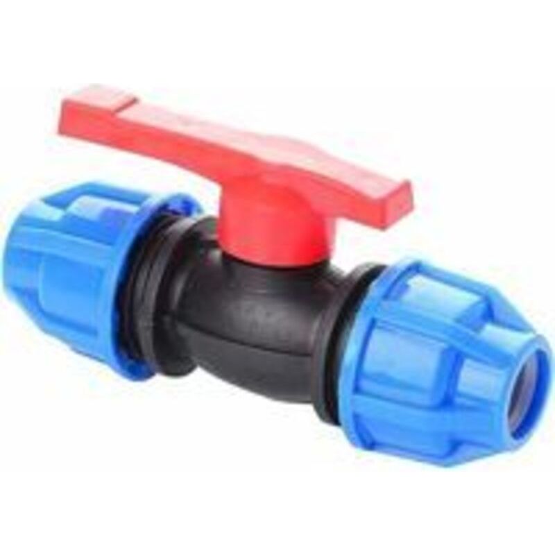 Pe-kugelhahn, 20 Mm – 16 Bar Druck – Wasserdicht Für Kaltwassersysteme – Geeignet Für Schwimmbäder Und Aquarien