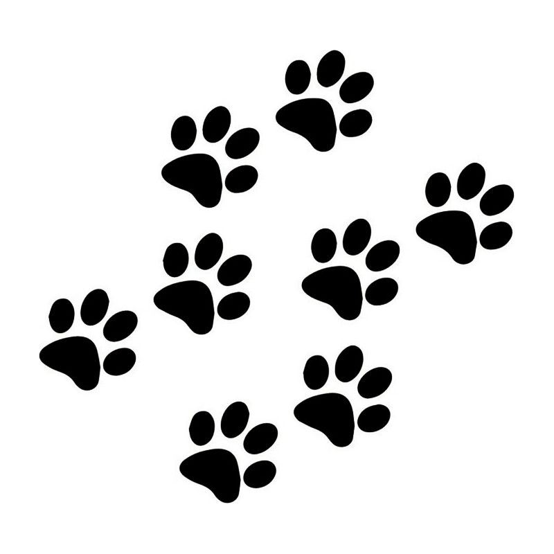 Haustieraufkleber Mit Katzen- Und Hundepfotenabdrücken, Autoaufkleber, Geeignet Für Fahrzeuge, Motorräder, Boote Und Sportboote