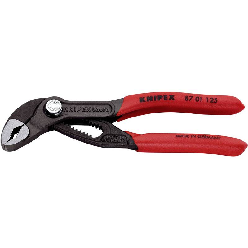 [neuwertig] B-ware Knipex Wasserpumpenzange Zange 125 Mm Chrom-vanadium Elektrostahl 8701125 Cobra