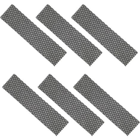Packung Mit 6 Filtern Für Klimaanlagen Im Haushalt: Langlebig, Wartungsarm, Verwendung Von Belüftungsfiltern Für Bessere Luftqualität, Aus Zuschneidbarer Baumwolle.