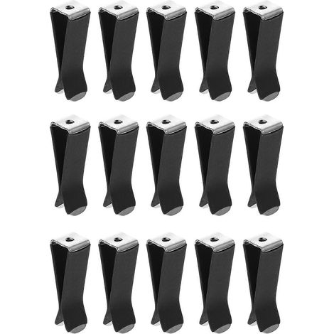 Packung Mit 30 Bogenförmigen Metallclips Für Die Lüftungsschlitze Im Auto, Zur Befestigung Von Lufterfrischer-diffusoren.