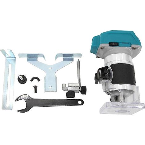 Makita 18v/20v Akku-oberfräse Mit Bürstenlosem Motor, Verstellbar, Gravier- Und Oberflächenbearbeitungsmaschine Für Die Holzbearbeitung