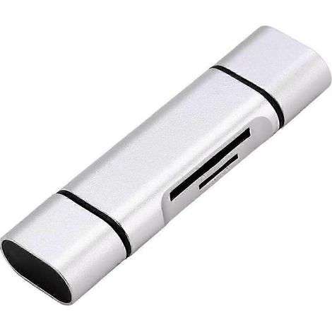 3-in-1 Micro-usb-otg-adapter, Tragbarer Speicherkartenleser Von Typ C Auf Usb 2.0 Für Smartphones Und Pcs