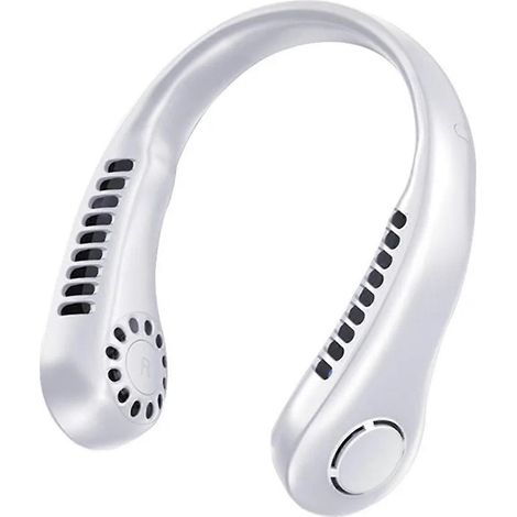 Blattloser Nackenventilator, Kleines Modell, Usb-aufladbar, Tragbar, Ideal Für Sport Und Outdoor-aktivitäten. Ein Unverzichtbares Sommeraccessoire.