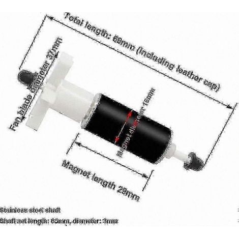 Ersatzturbine Für Spa-pumpe, 69-mm-rotor Für Spa-gerätereparatur E02