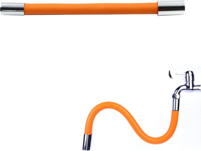 30 Cm Universal-armaturenverlängerungsrohr – Flexibler Strahlregler – Biegsamer, Formbarer Silikonschlauch Für Küche, Bad Und Spüle