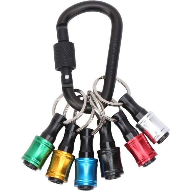Inbusschlüssel-anleitungen, 1/4"-schraubendreheradapter Für Bohrer (mit Inbusschlüsselgriff), Tragbare Verlängerungsstange Mit Schlüsselring
