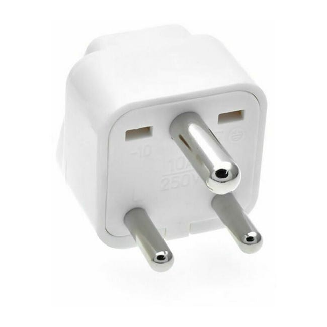 Südafrikanischer Reiseadapter Typ M Mit Schutzkontaktstecker Für Südafrika
