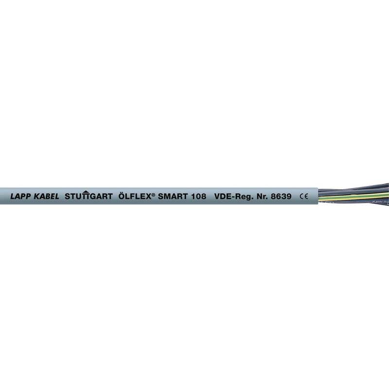 [neuwertig] B-ware Lapp Steuerleitung Ölflex Smart 108 4g2,5 Flexibel Kabel 100m Grau 500v 14040099