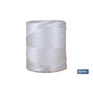 Blisterfaden Raffia/600 - 200 Grs Weiß