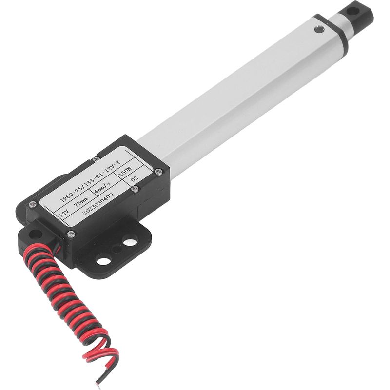 Elektrischer Linear-mikroaktuator, 150 N, Mini-elektroantrieb Mit Mehrfachschutz, 75 Mm Hub, 12 V, Mit Halterung