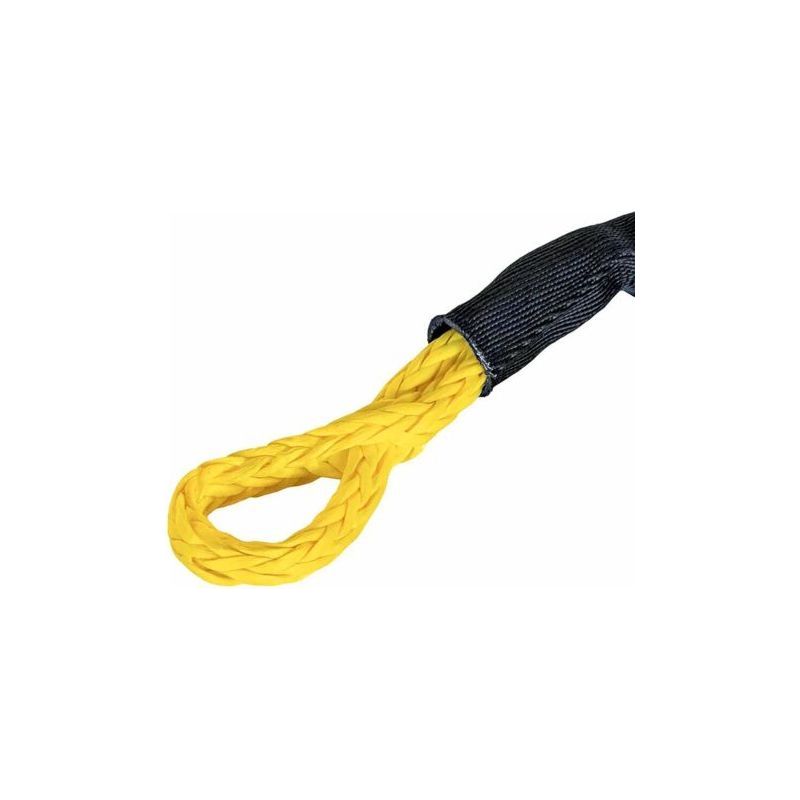 Set Aus 2 Weichen Und Robusten Schäkeln - Bruchfestigkeit 17t - Anhängerbergungsseil (52 Cm)