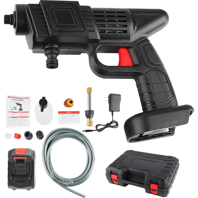 300-w-akku-hochdruckreiniger, 10000-mah-akku, Tragbare Reinigungsmaschine Für Auto Und Haushalt, 100–240-v-us-stecker