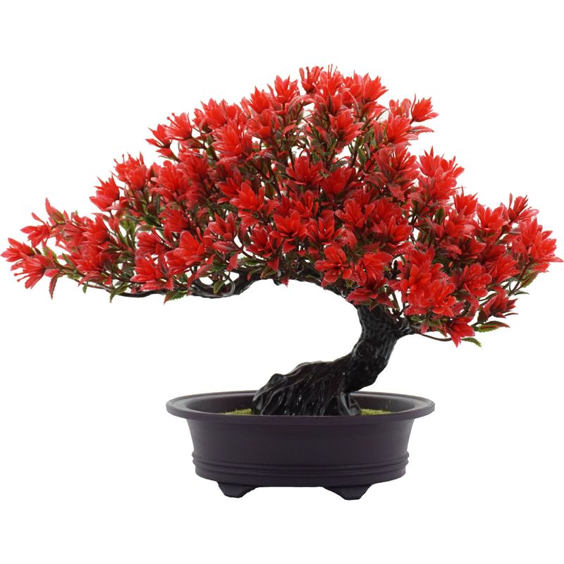 Künstlicher Bonsai-baum, Künstliche Topfpflanze Zur Dekoration – Künstliche Zimmerpflanzen – Kiefer-bonsai (32 Cm) – Künstlicher Baum Mit Grün Für Die Bonsai-dekoration Zu Hause