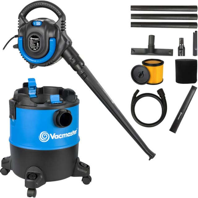 Nass Trockensauger Mit Beutel,Mehrzwecksauger Abnehmbarem Blasfunktion Vacmaster VBVB1223PF 1200W 23L