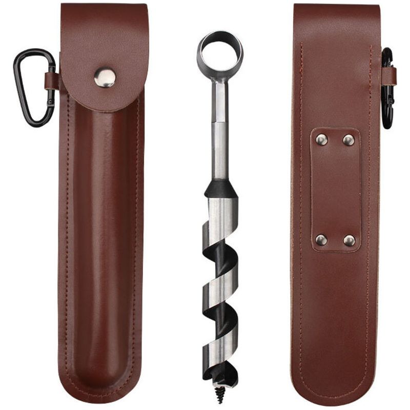 Holz-bohrer, Ein Unverzichtbares Werkzeug Für Outdoor-überlebenstechniken Wie Bushcraft Und Camping Und Eine Perfekte Ergänzung Für Ausrüstungspakete.