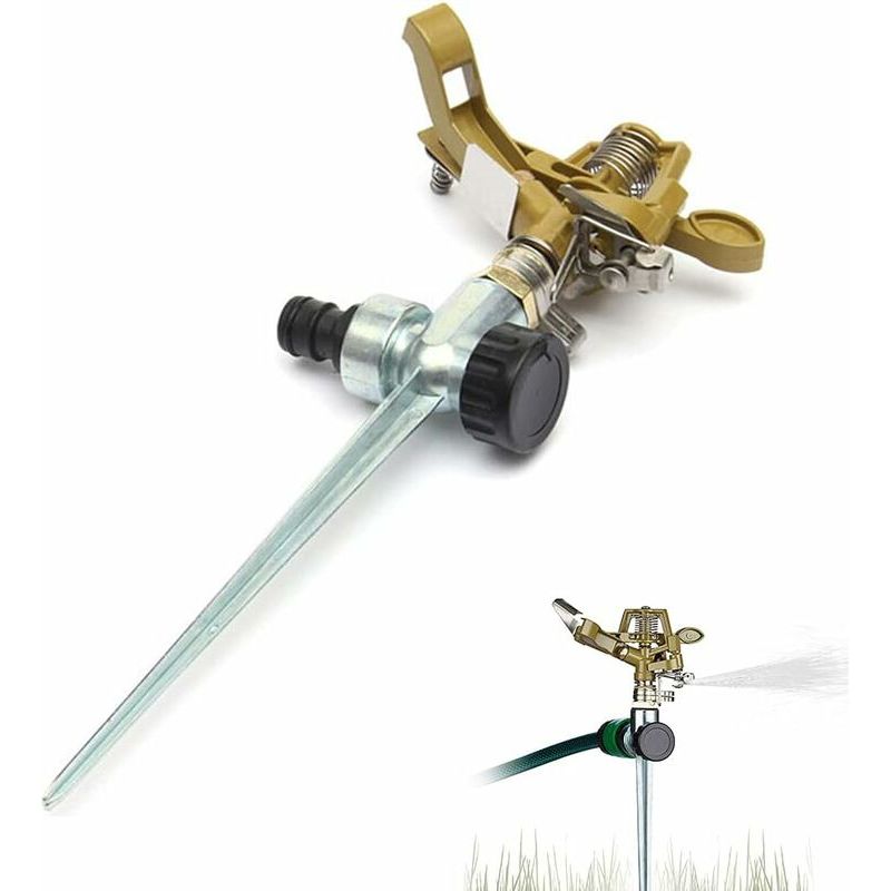 Rundregner, Grüner Rundregner Für Den Rasen, Gartensprüher, Premium 360°-rundregner