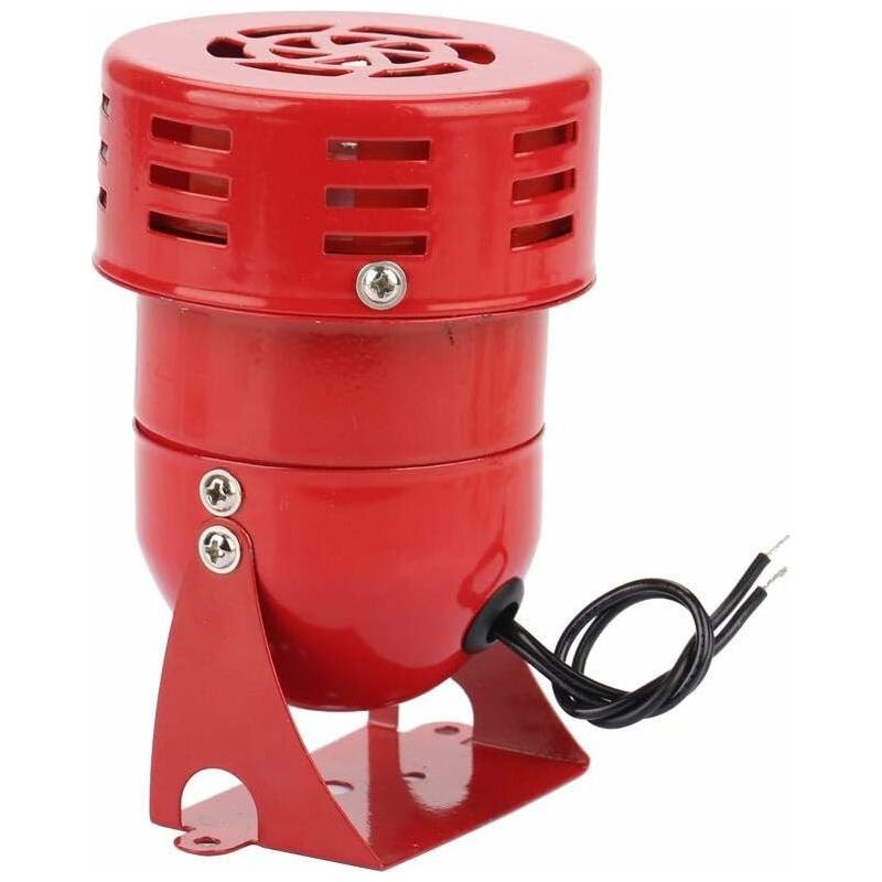 Summer-sirene 220v Hochleistungs-mini-rotmetall-motoralarm Elektrischer Industrie-lärmschutz Diebstahlsicherung Ms 190