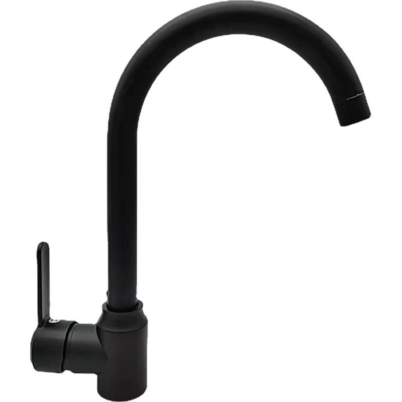 Robinet Salle Bain, Robinet Lavabo Pivotant À, Mitigeur Lavabo À Bec Haut, Noir
