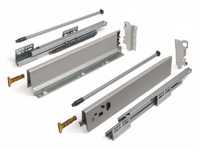 Schubladensystem Modern Box Zargenhöhe 135 mm Nennlänge 400 mm Soft-Close