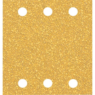 Bosch - Accessories 2608901654 Schleifpapier für Schwingschleifer Körnung (num) 40 (l x b) 107 mm x