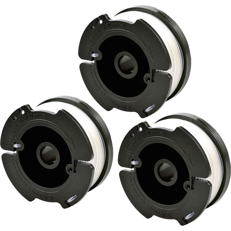 1 Set – 3er-pack Ersatzspulen Für Den Black+decker Rasentrimmer Af-100-3zp Und Af-100-bkp