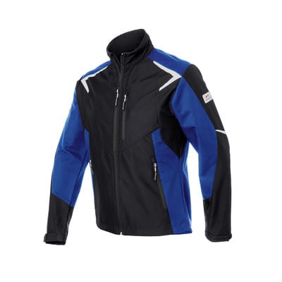 Kübler Softshell Jacke bodyforce schwarz/kbl.blau Gr. l