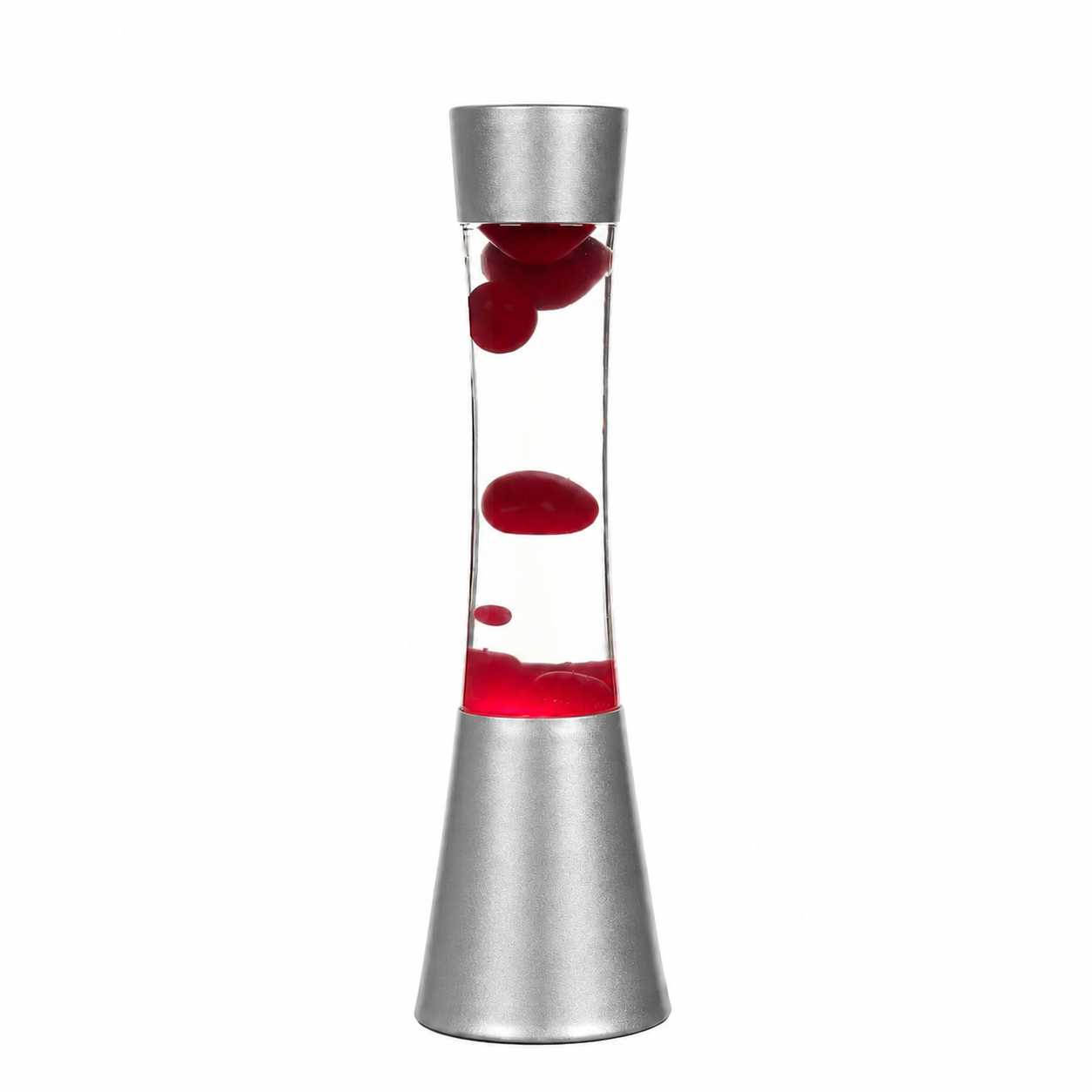 Lavalampe Retro 395 Cm In Silber Rot Inkl. G9 Retro Design Tischlampe