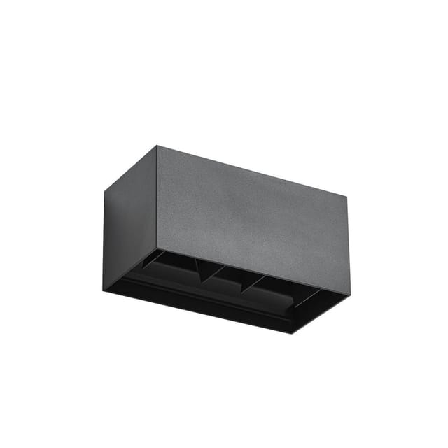 [gebraucht] B-ware Lindby Außenwandleuchte Nivar Led Wandleuchte Gartenlampe Schwarz 20cm Ip54
