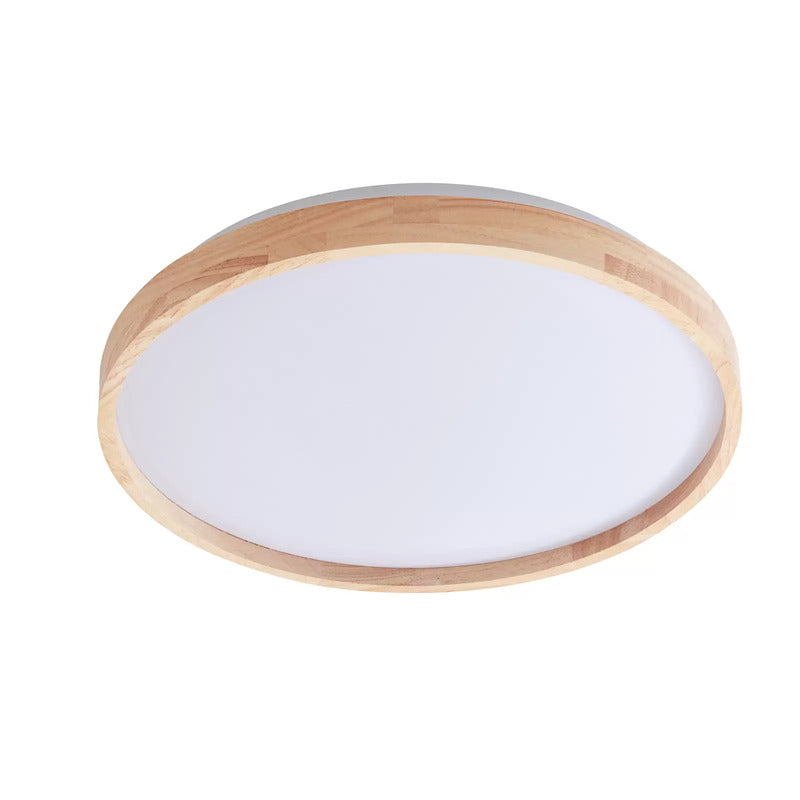 [gebraucht] B-ware Lindby Smart Led-deckenleuchte Mirren 49,5cm Dimmbar Cct Tuya Wlan Holz