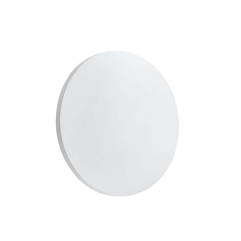 [neuwertig] B-ware Lindby Außenwandleuchte Gartenleuchte Selinel Led Lampe Hausnummer Weiß Ø23cm