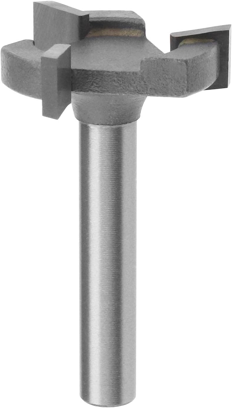Schaftfräser Yg6x Mit 6 Mm Schaft, Hartmetall, Reinigungsfräser Für Oberfräsen, Hartmetallspitze, Schneiddurchmesser 25,4 Mm