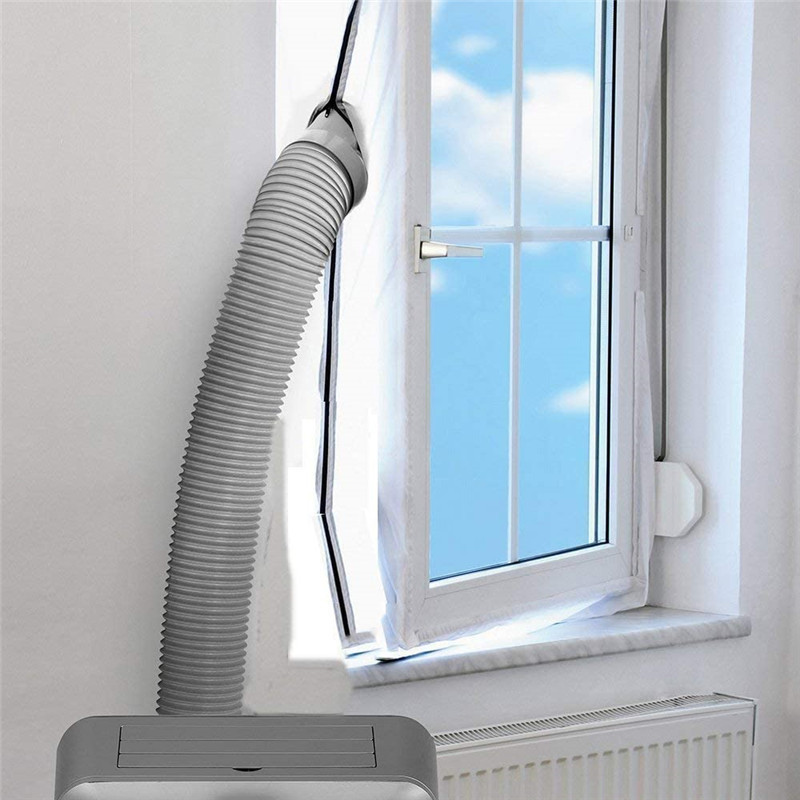 Klimaanlagen-dichtungsset, 500 Cm Fensterdichtung, Fensterklimaanlagen-set, Kompatibel Mit Allen Tragbaren Klimageräten