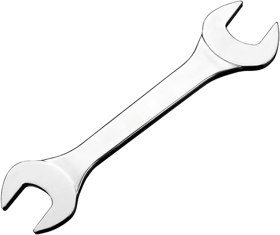 Doppelmaulschlüssel, Ultradünner Verstellbarer Schraubenschlüssel, Flaches Offenes Ende, Doppelseitiger Maulschlüssel Für (1 Stück, Schraubenspezifikationen 22 X 24 Mm)