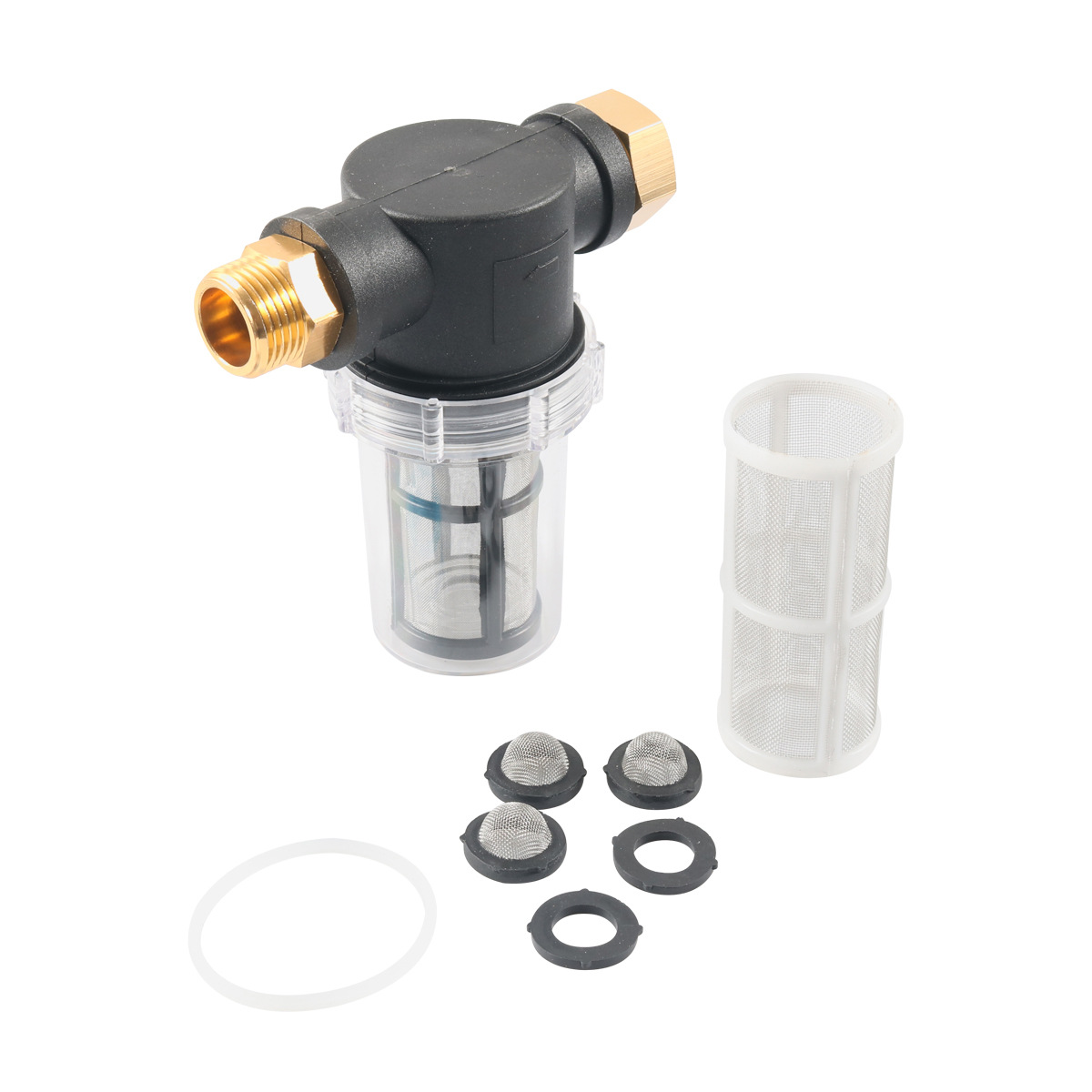 3/4"-sedimentfilter Für Kärcher-hochdruckreiniger – Filterfeinheit 40–80 Mikron – Maximaler Druck 80 Psi