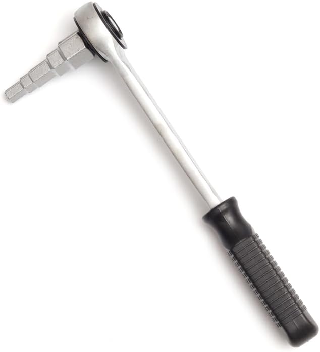 Stufenratschenschlüssel 10–21 Mm, 5 Verschiedene Größen, 1/2-zoll-vierkantantrieb, Heizkörperschlüssel, Mehrzweck-handwerkzeug Für Ventile
