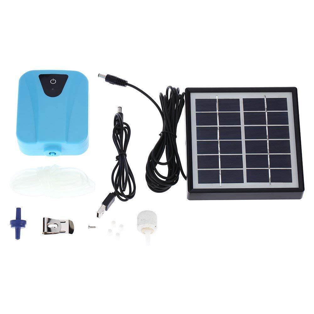Professioneller Solar-teichbelüfter, Sauerstoffpumpe, Teichluftpumpe, Solarbetriebener Sauerstoffpumpenbelüfter Für Aquarien