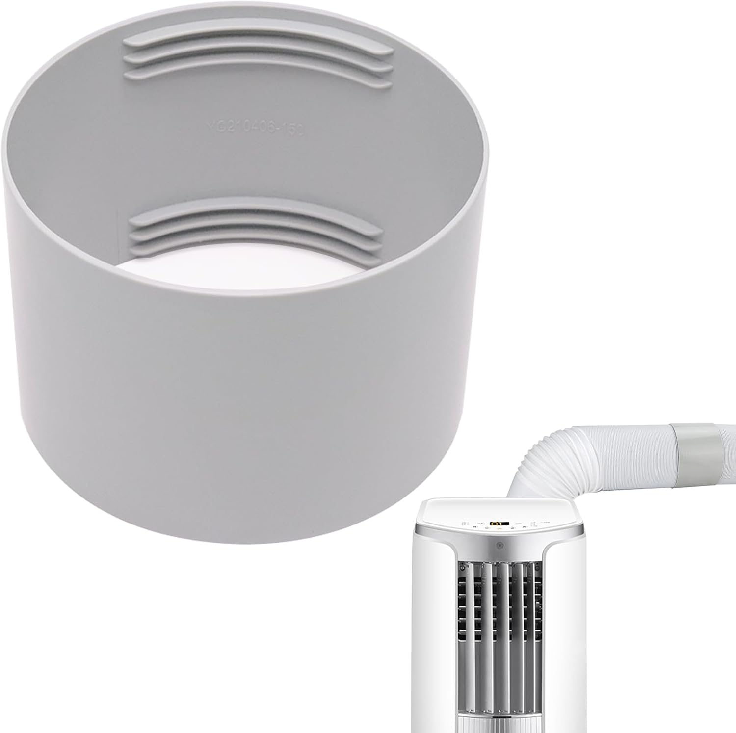 150-mm-abgasschlauchadapter, 150-mm-abgasschlauchanschluss Für Klimaanlagen, 150-mm-schlauchadapter, Anschlussstück