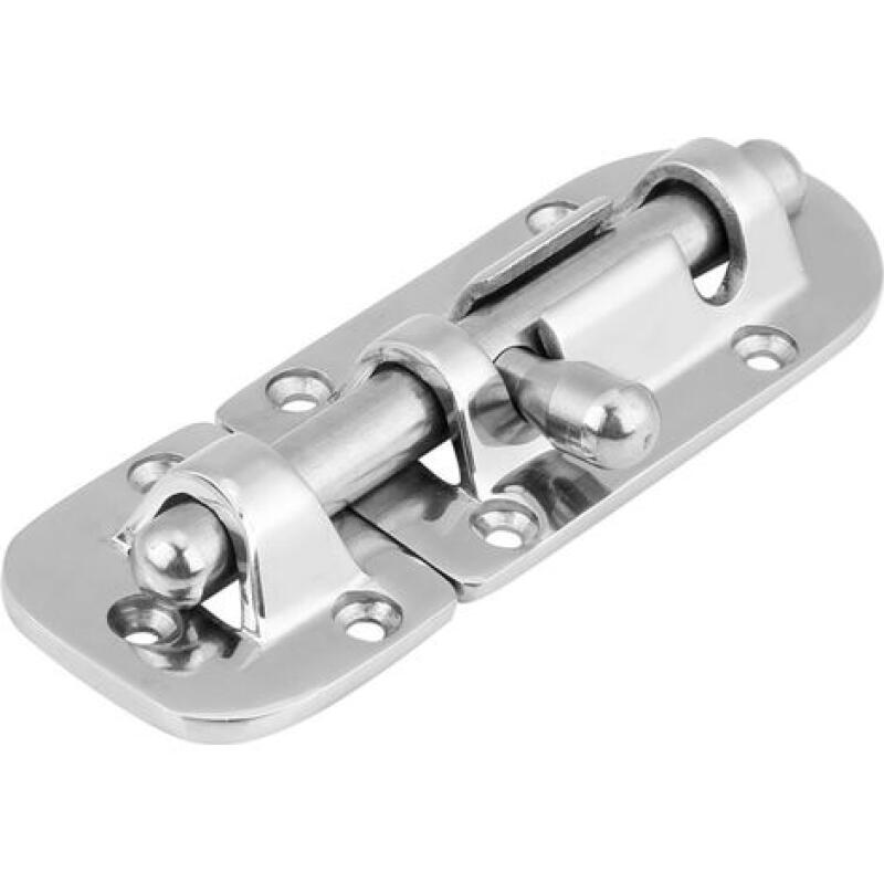Schieberiegel Mit Verriegelung Für Schiffs- Oder Fenstertüren – Edelstahl, 110 Mm
