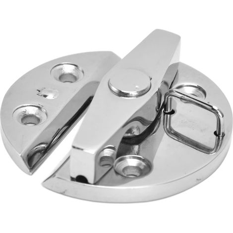 Rundes Scharnier Für Bootsschrankluken, Robust, Aus Seewasserbeständigem Edelstahl 316, 58 Mm Durchmesser, Halbkreis Für Schiffe