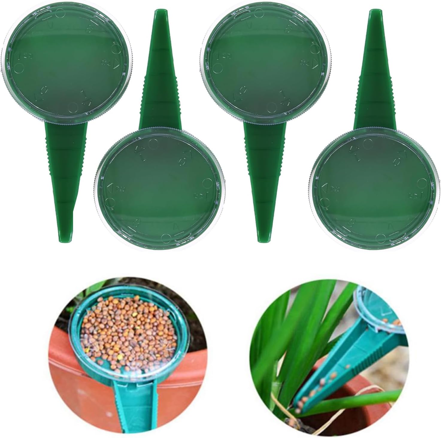 4-teiliges Sämaschinen-set, Präzisions-sämaschinen-saatgutspender, Duschsaatwerkzeug, Saatgutspender Aus Kunststoff
