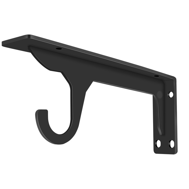 Stück Schwarze, Robuste Wandregalhalterungen, Metallregalträger, Wandregalbefestigungen