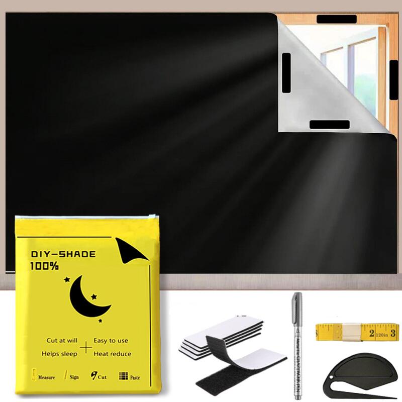 Verdunkelungsrollo Ohne Bohren, Verdunkelungsrollo Ohne Bohren, Einfach Zu Montierendes Rollo Ohne Bohren, 100 % Blickdichtes Verdunkelungsrollo (300 X 145 Cm)