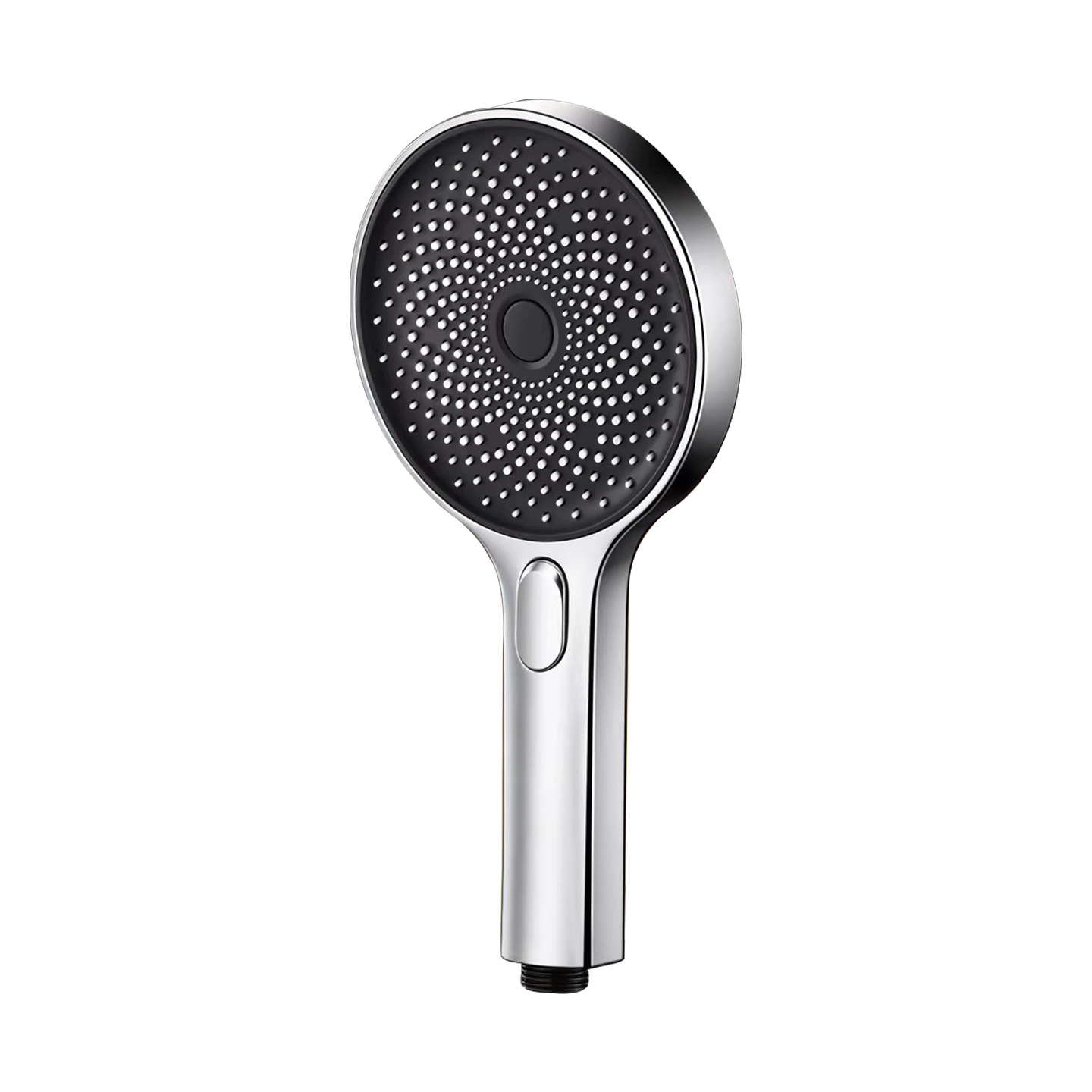 Tête De Douche, 3 Düsen, Chrom / Noir