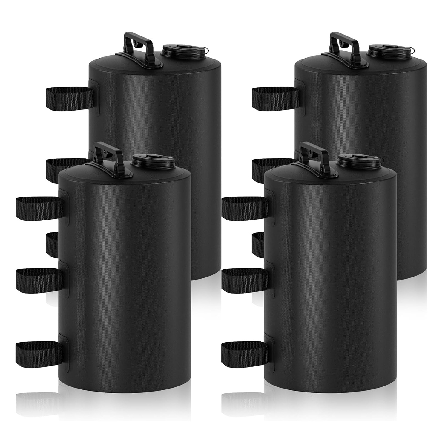 Set Mit 4 Wasserballastsäcken (4 X 6 L), Set Mit 4 Sandballastsäcken, Befüllbar Mit Wasser/sand, Wiederverwendbar