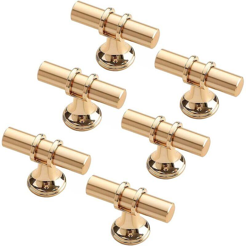 6 Goldene Möbelgriffe – Küchentürgriff, Schubladengriff, Goldene Möbelgriffe 50 Mm