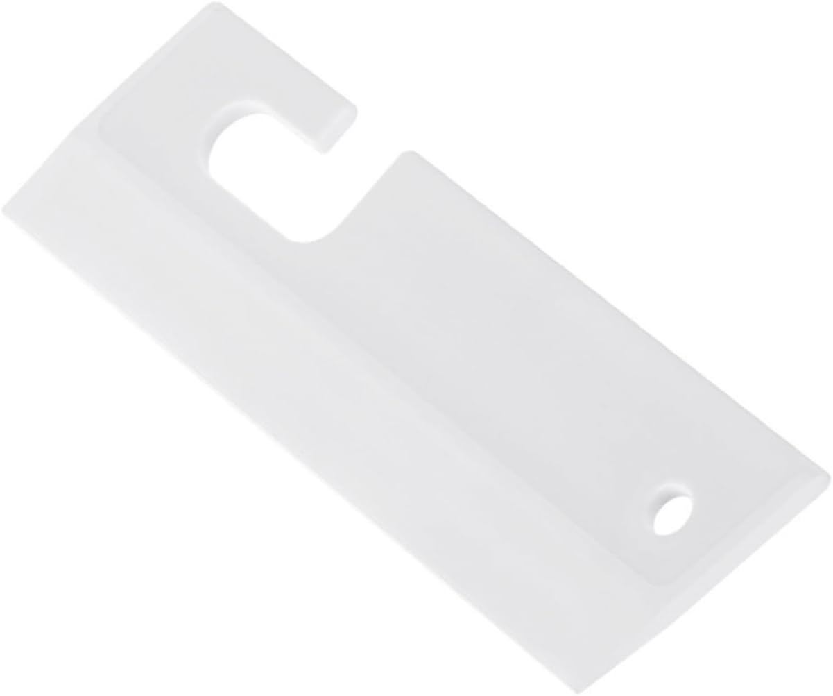 Weißer 20 Cm Silikon-badezimmerabzieher, Flexibler Fensterabzieher Mit Aufhängeloch Für Spiegel, Glas Und Fliesen – Einfache Reinigung