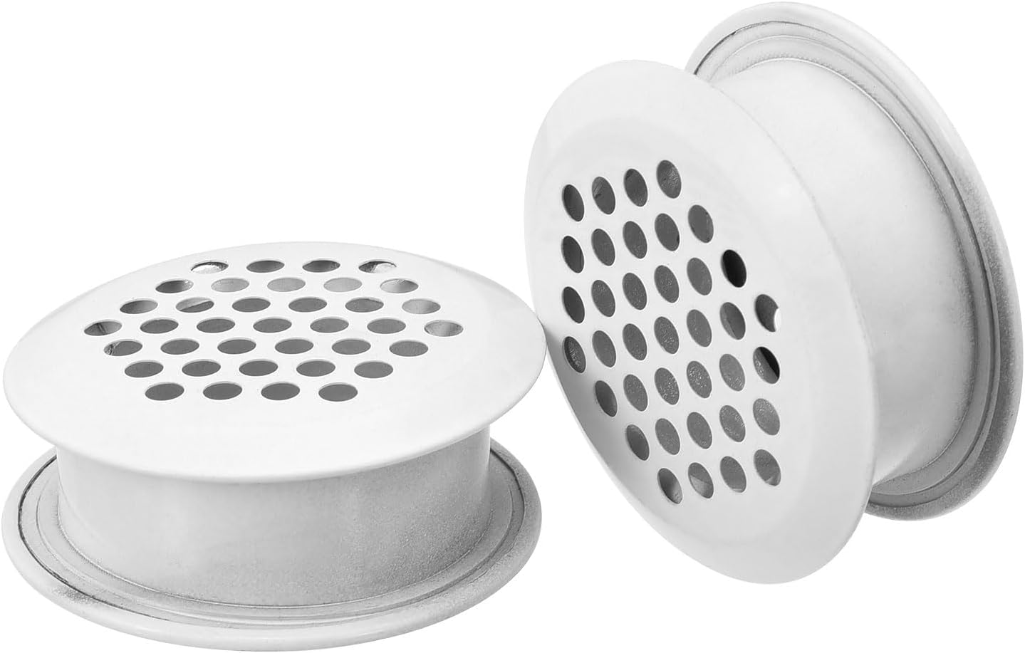 33 Mm (1-5/16") Rundes Lüftungsgitter, 5 Stück, Edelstahl, Doppelwandig Und Rundes Gitter Für Küchenspülen